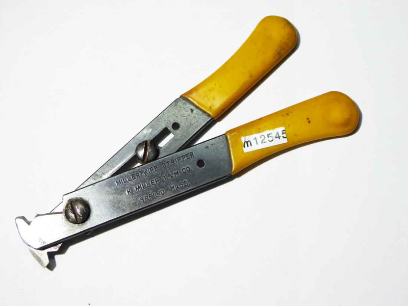 Miller USA wire stripping pliers - Tool Exchange