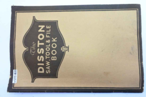 The Disston Saw, Tool and File Book, 1929 original