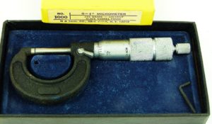 Mg Tool Co Usa #1000 0 -1" Micrometer.