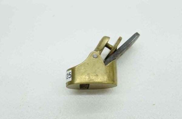 Vintage Brass Violin Plane, with Logo 28mm Long, 12mm wide cutter - Image 2