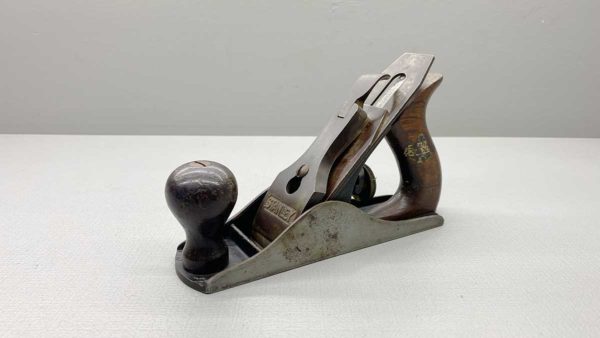 Stanley USA No 2 Bench Plane Uncleaned In Good Condition But Has Short Check On Side Of Base See Photo 