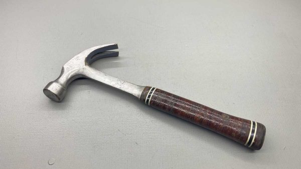 Estwing 20oz Claw Hammer With Leather Grip In Good Condition