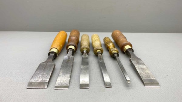 Carving Chisels Made Up Set Of English Makers