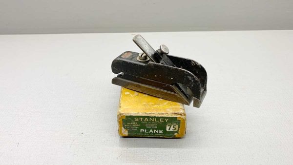 Stanley No 75 Rabbet Bull Nose Plane IOB In Good Condition with Logo