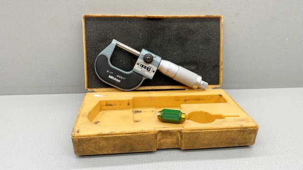 Mitutoyo Digital Micrometer No 193-211 0-1" - .0001" In Good Condition