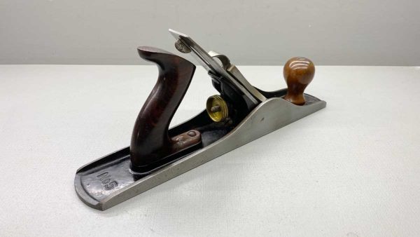 Stanley Bailey USA No 5 Bench Plane Great Tote and Knob Good length to cutter In Top Condition One Of My Best...