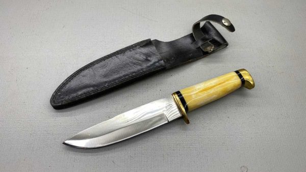 Chipaway Bowie Knife With Leather Sheath