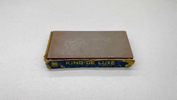 King De Luxe Red Fine Sharpening Stone 2 3/4 x 6" Long