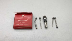 Starrett S-828H Center Finder Complete