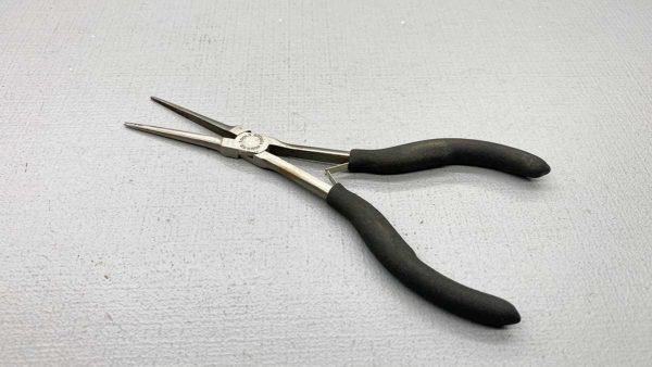 Spring Loaded Fine Nose Pliers 7" Long