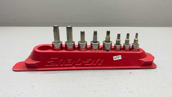 Snap On 3/8" Drive Star Allen Key Set In Good Condition