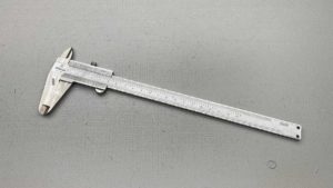 Mitutoyo Japan 8"/ 20cm Vernier In Good Condition tiny owners marks on back