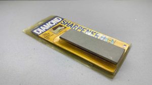 Sharpening Stone By Eze Lap Diamond Made In USA Is New Old Stock measuring 6 x 2 Inches Fine Grit