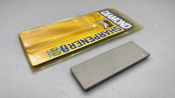 Sharpening Stone By Eze Lap Diamond Made In USA Is New Old Stock measuring 6 x 2 Inches Fine Grit