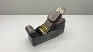 Brass And Steel Infill Smoothing Plane With Ward Cutter Uncleaned hence the dried grease