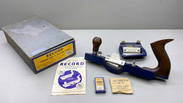 Record No 735 Combined Hard & Softboard Plane In As New Condition
