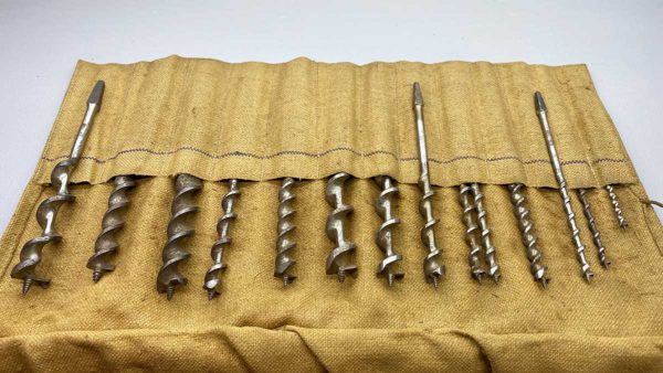 14 Piece Auger Bit Set With Mixed Makers