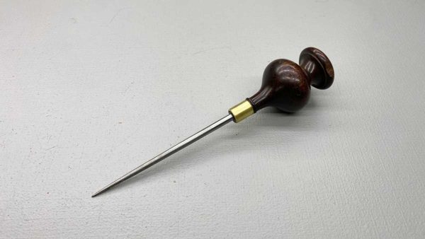 Scratch Awl In Rosewood And Brass 8" Long