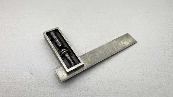 Starrett 6" Square With Level And Patented