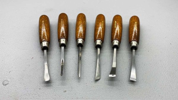 Harmen USA Set Of 6 Small Carving Chisels