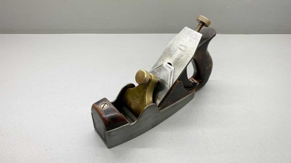Norris A5 Smoothing Plane With Original 2 1/8" Cutter which is also thicker along with the cap iron