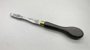 Early Ebony Handle Screwdriver 14" Long