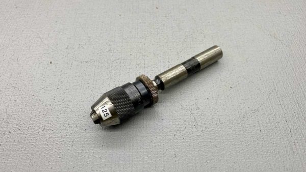 Albrecht 0-1/8" Keyless Chuck with Straight Jacobs Shank, As New