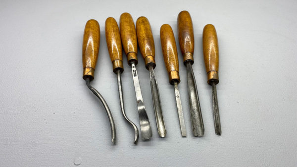 Marples & Sorby Gouge Chisel Set In Good Condition