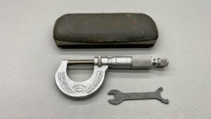 Moore & Wright No 961B Micrometer In Top Condition 0 - 1" Smooth ratchet Stop Well Looked After
