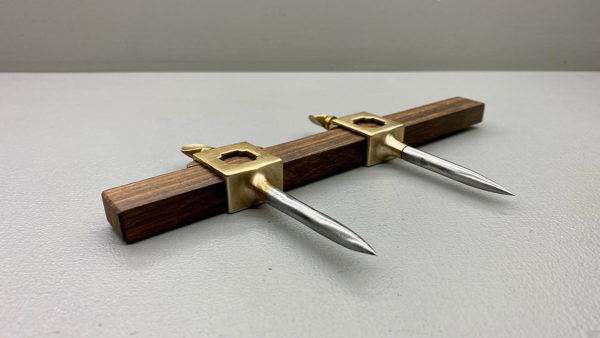 Vintage Brass Trammels 140mm Long - Image 2