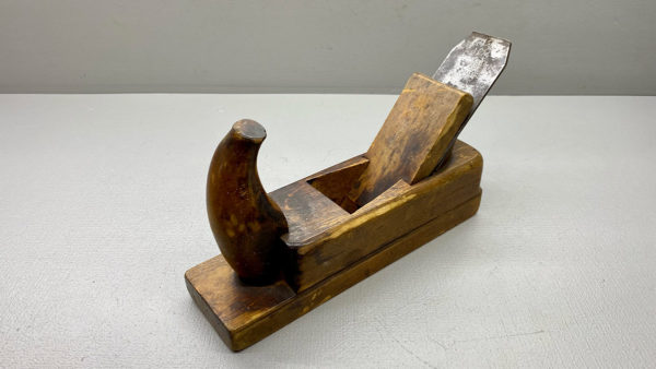 Vintage Wood Hand Plane With 50mm Cutter & 240mm long