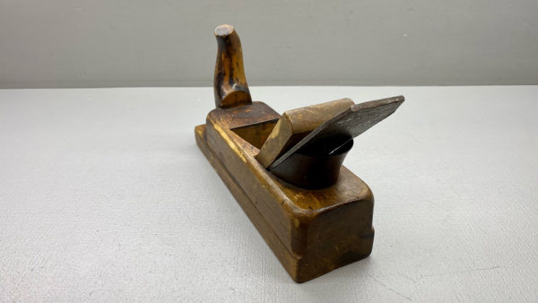 Vintage Wood Hand Plane With 50mm Cutter & 240mm long