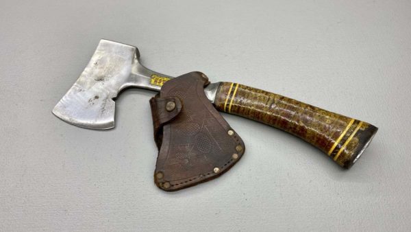 Estwing Hatchet With Leather Handle & Sheath a nice example