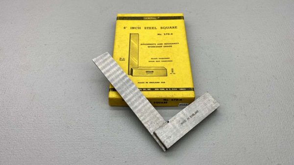 General No 270 - 4" Steel Square New Old Stock IOB