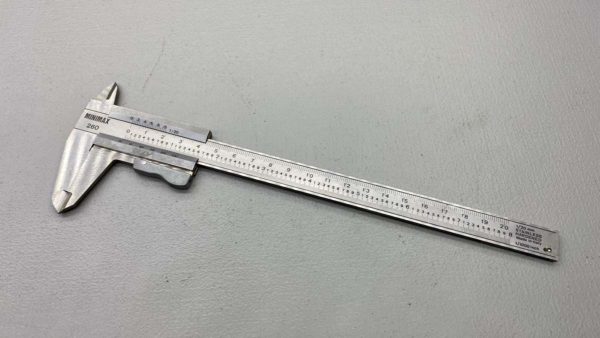 Minimax 260 Italian Made Metric & Imperial Vernier 1/20mm - 1/1000 Inch In New Condition