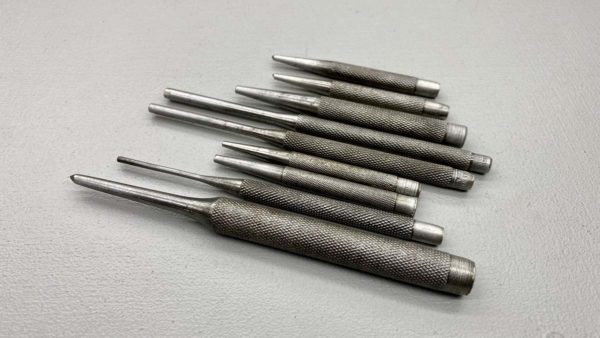 Selection Of Ten Pin & Flat Headed Punches James Watt Tools