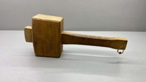 Wooden Classic Style Mallet 13" Long In Good Condition