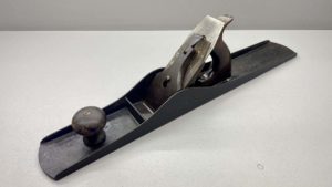 Stanley No 7 Type 4 Bench Plane Rule & Level Cutter Uncleaned In Good Condition