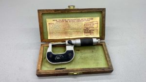 Helios 0-1" Micrometer In Good Condition