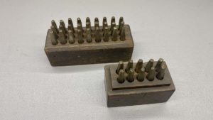 Pryor Number & Letter Punches Size 3/32" Made In Sheffield England