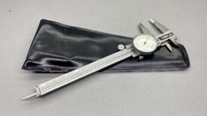 Fowler 6" Vernier With 4 Way Measurement & Thumb Roller In New Condition