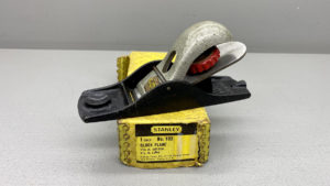 Stanley No 102 Block Plane With Logo In Good Condition, 5 1/2″ long and an 1 3/8″ cutter