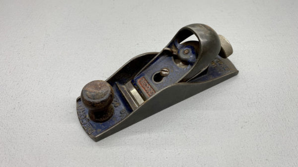 Record No 220 Block Plane in Good Condition Uncleaned with record cutter Made In England