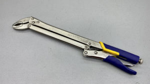 Long Nose Locking Pliers 350mm or 14" Long In New Condition