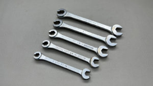 Mac USA 5pc Spanner Set Made By Snap On In Good Condition