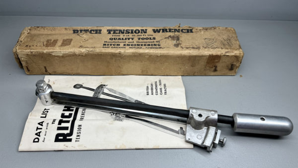 Ritch Tension Wrench 10 - 160 FT Pounds Victoria Australia Type D14 In Top Condition IOB