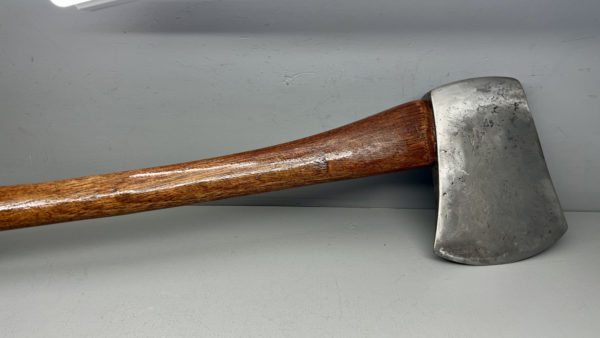 Early Hytest Axe & Handle Forged 4 1/2 Pound 5 1/4" Edge 31 1/2" Overall Length In Top Condition