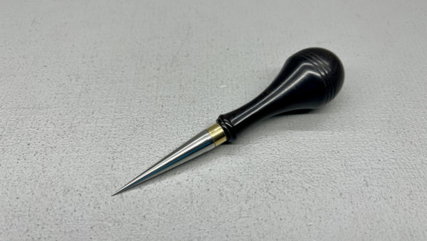 Beautiful Ebony Handled Awl 130mm Long In New Condition Best I Have Had...!!