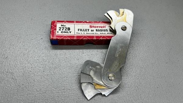 Starrett Fillet Or Radius Gage No 272B - Image 2