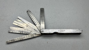 Starrett No 245 Gauge Wire & Taper Feeler Gauges